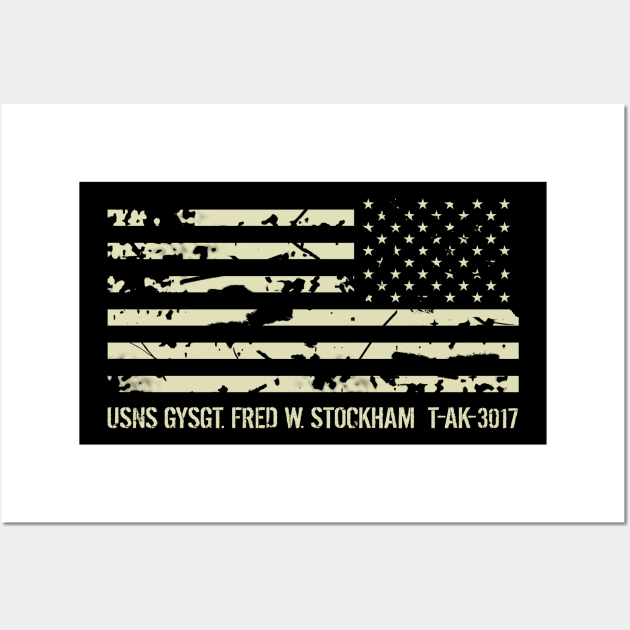 USNS GySgt. Fred W. Stockham Wall Art by Jared S Davies